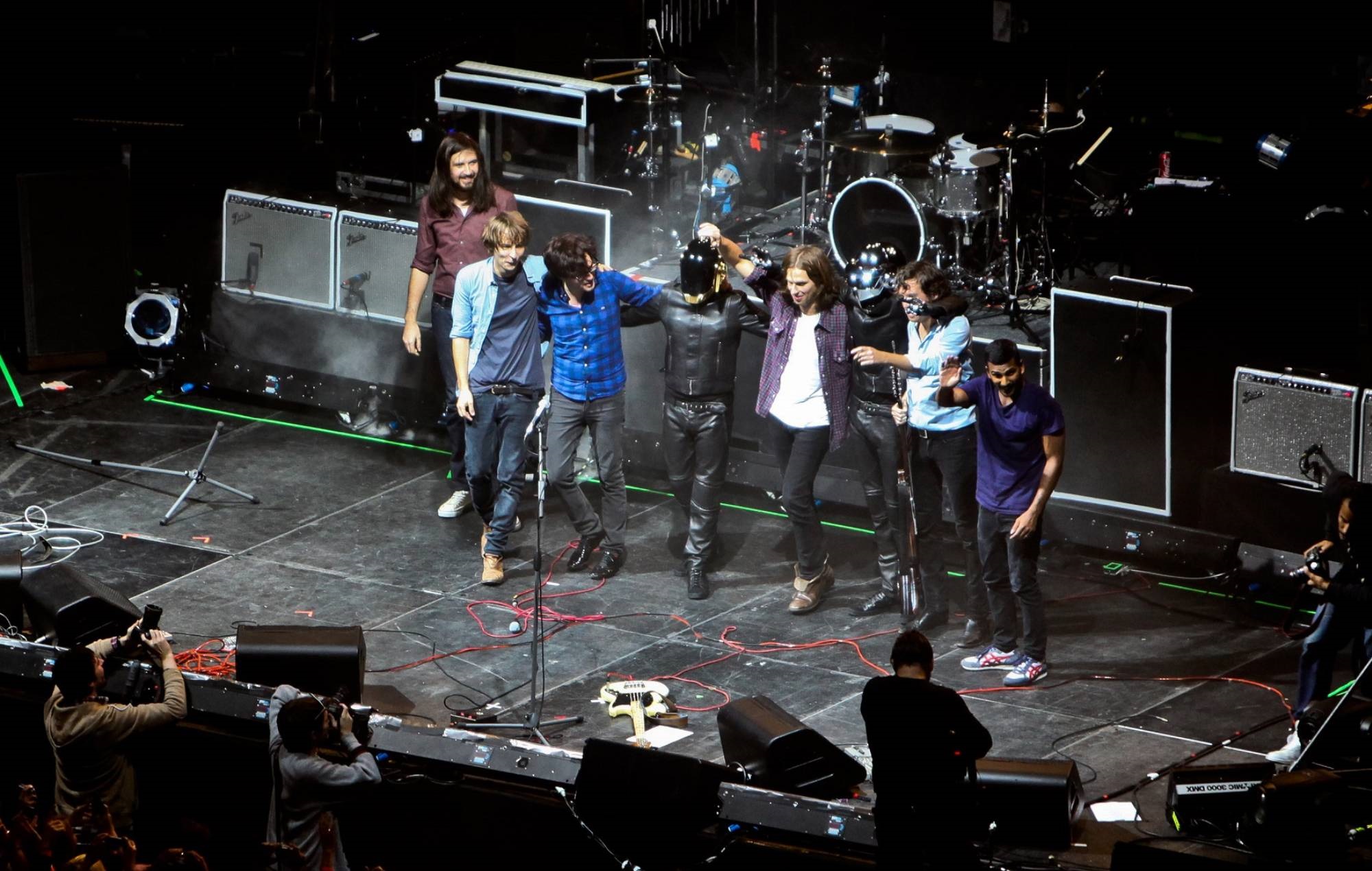 Watch newly unearthed footage of legendary gig where Daft Punk joined Phoenix at Madison Square Garden