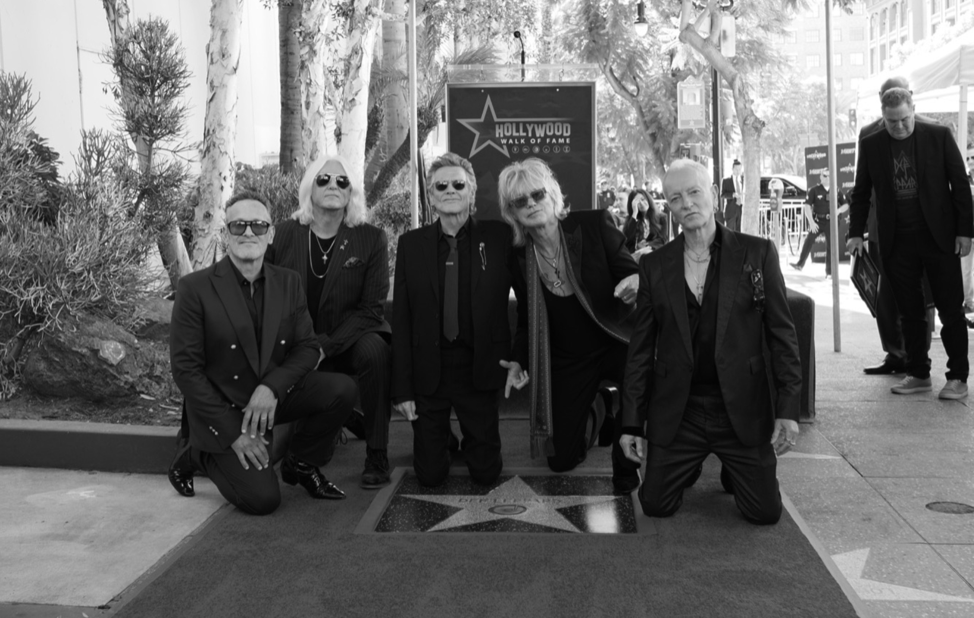 Def Leppard honoured with star on Hollywood Walk Of Fame: “A day we’ll never forget”