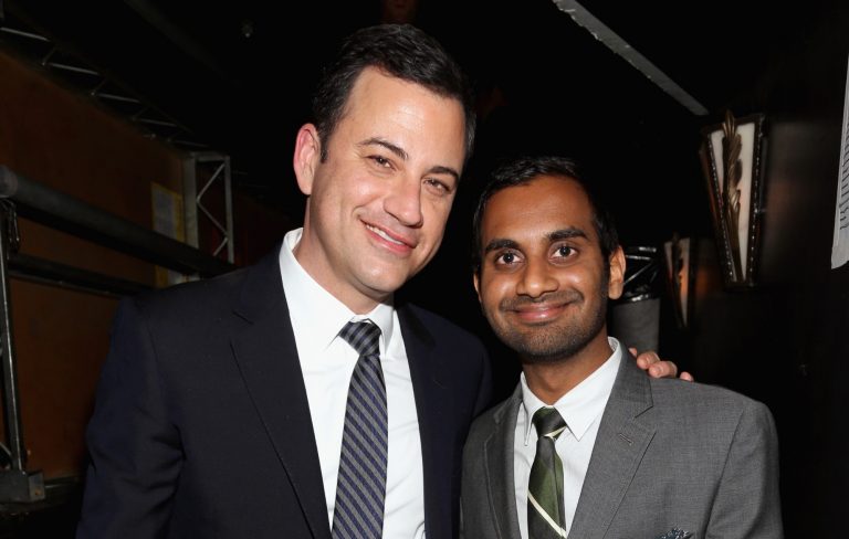 Jimmy Kimmel grills Aziz Ansari over Saudi comedy festival: “These are not good people”