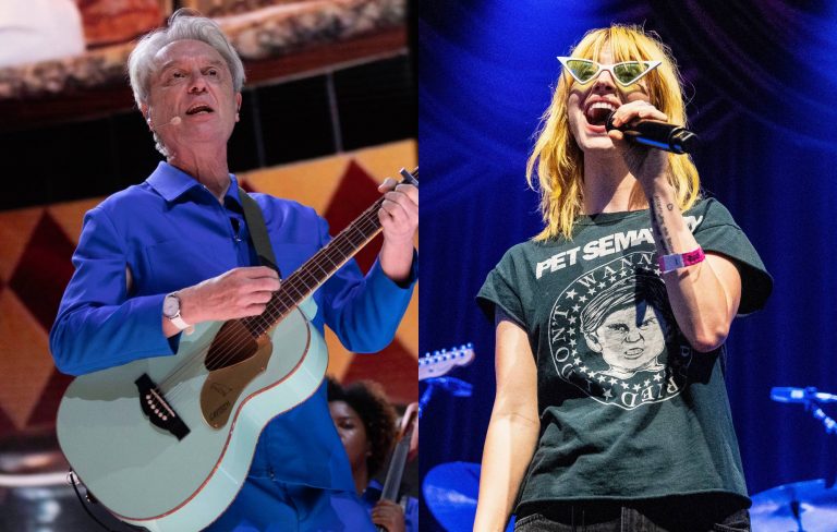 Watch Hayley Williams join David Byrne for Paramore’s ‘Hard Times’ in New York City