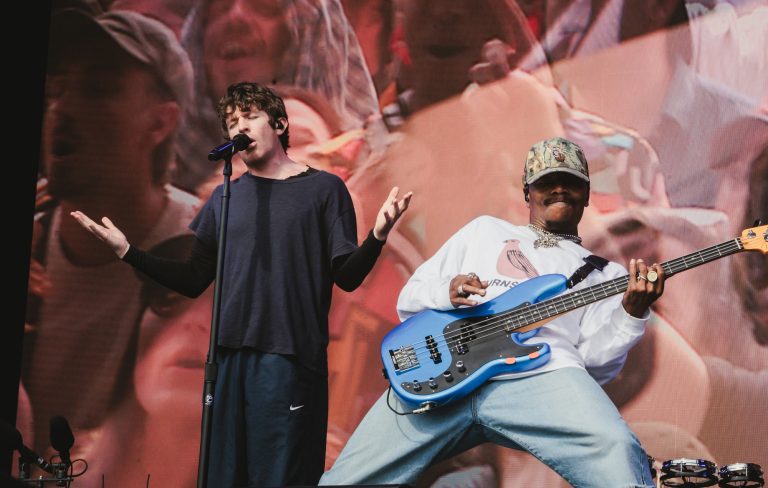 Turnstile fan goes viral for huge stage dive over security pit