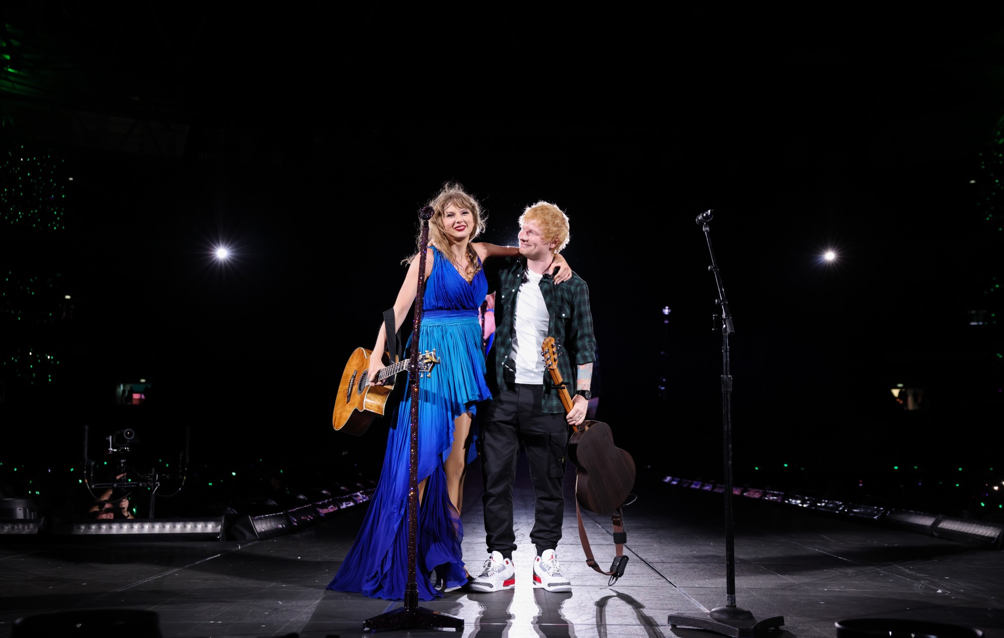 Taylor Swift hints Ed Sheeran may perform at her wedding