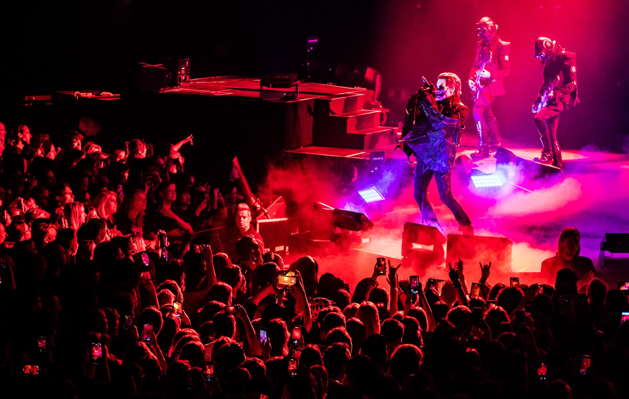 Watch Ghost’s Tobias Forge make rare live appearance without mask or face paint
