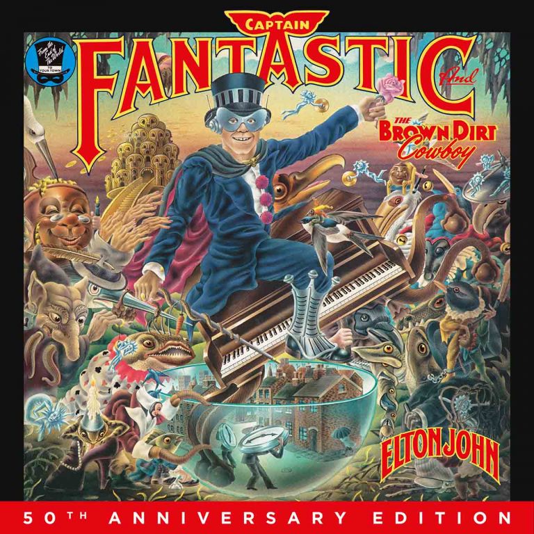 Elton John’s Anniversary Reissue of ‘Captain Fantastic and the Brown Dirt Cowboy’ Is Out Now