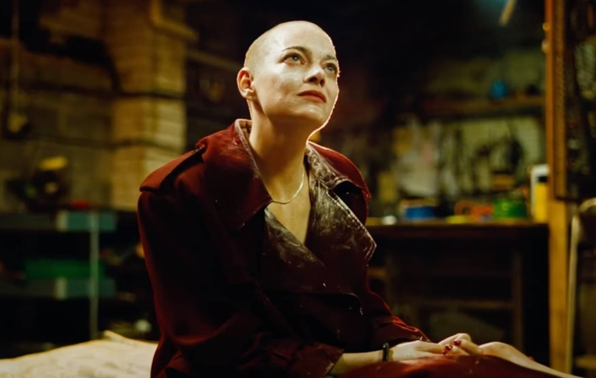 Did Emma Stone really shave her head for ‘Bugonia’?