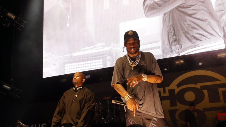 Travis Scott Shouts Out Kanye West: “We Might Have To Do Something Special”