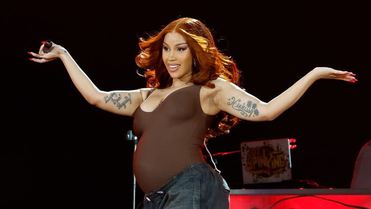 Cardi B Hits The Club, Literally Throws “A B**ch Streams” After Seemingly Mocking JT’s Numbers