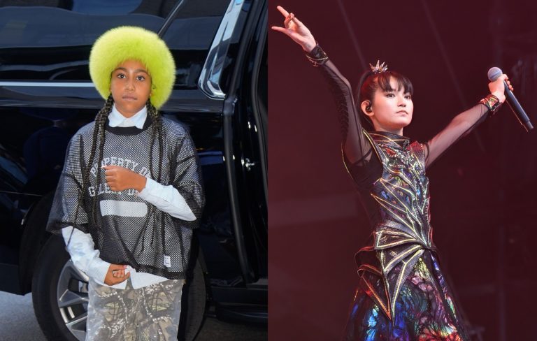Kanye West’s daughter North West has dressed up as BABYMETAL for halloween