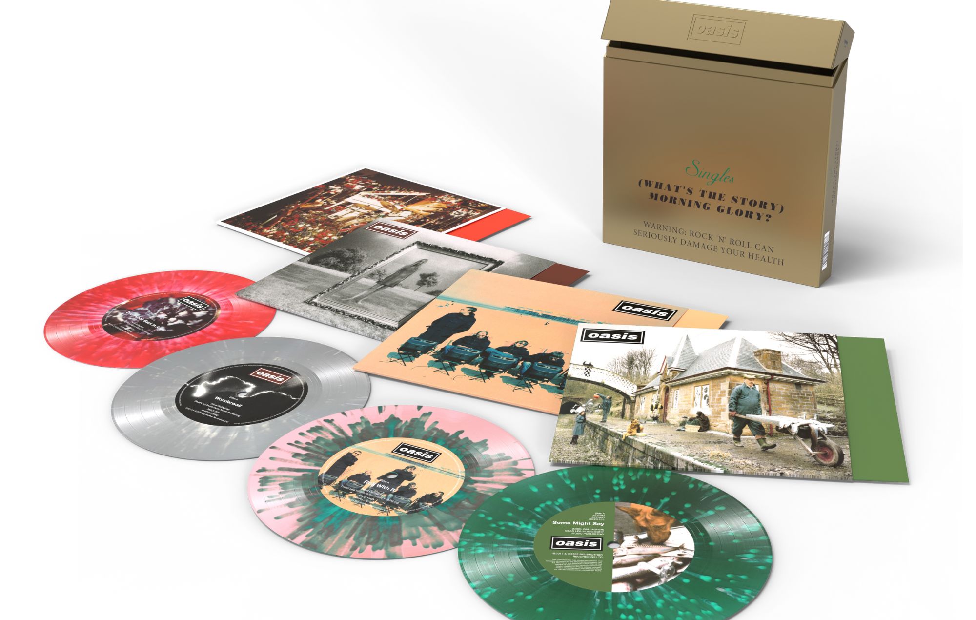 Oasis celebrate ‘Wonderwall’ 30th anniversary with limited Edition ‘(What’s The Story) Morning Glory?’ 7” singles box set