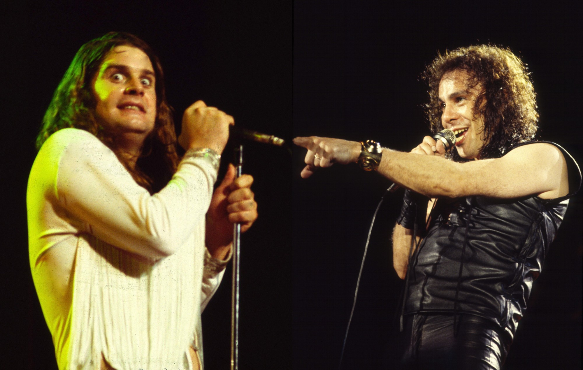 Ozzy “tried to stab” Ronnie James Dio at their first meeting, says Sharon Osbourne
