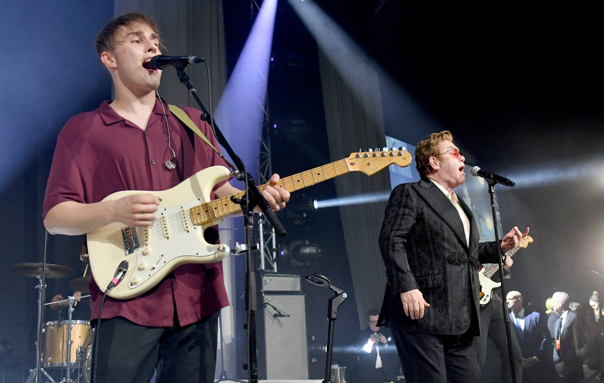 Sam Fender chats to Elton John about ‘Talk To You’, reveals plans for next album: “I’ve got a load of other songs”