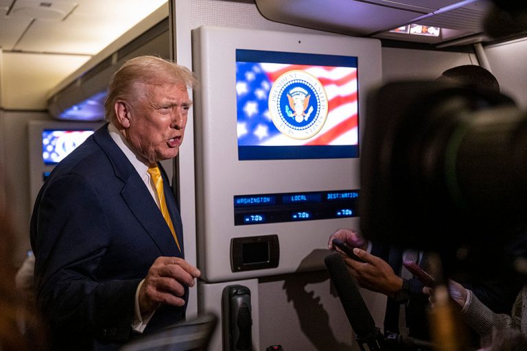 President Donald Trump Says Tariff Dividend Checks Delayed To 2026