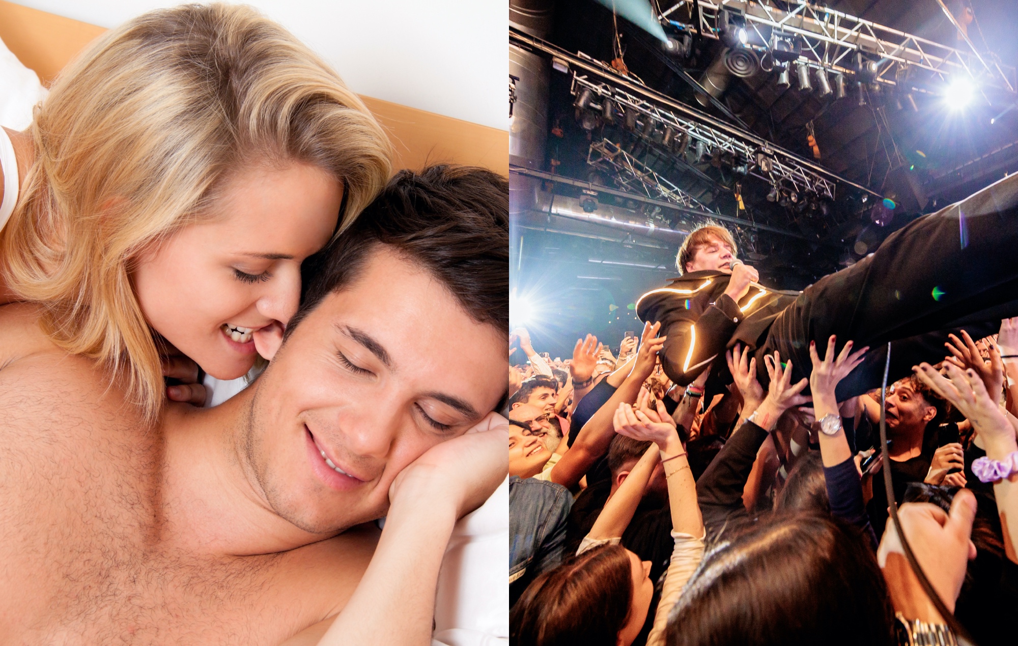 70 per cent of music fans would rather go to a gig than have sex