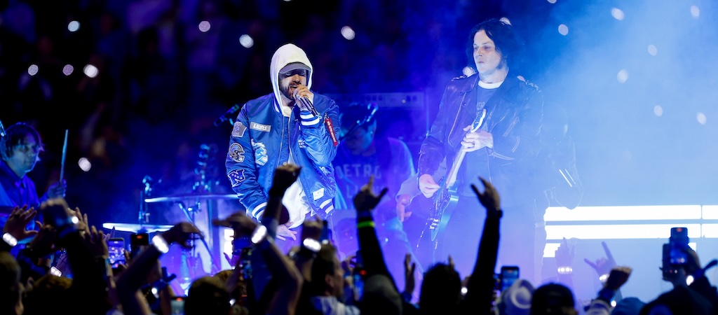 Jack White And Eminem Just Released Their Epic Thanksgiving NFL Halftime Show On Streaming