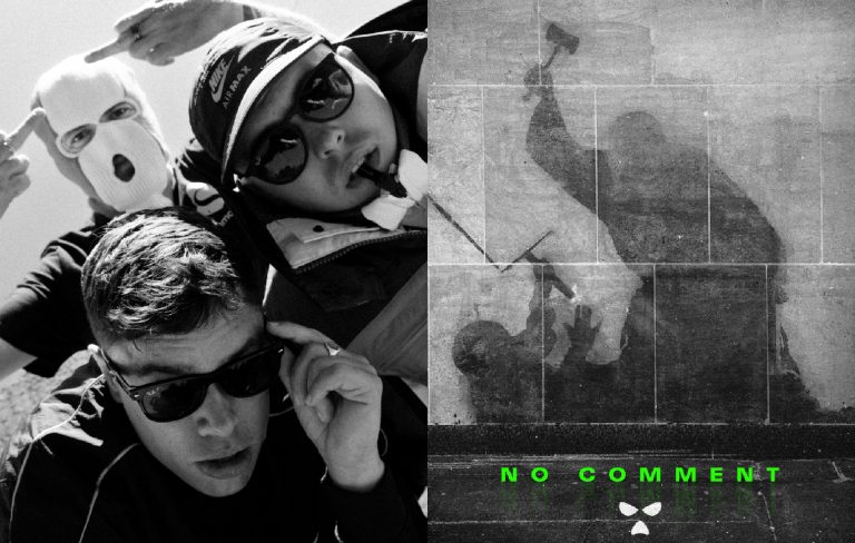 Kneecap take on “the British state” again on new single ‘No Comment’ with Sub Focus – featuring Banksy court graffiti artwork