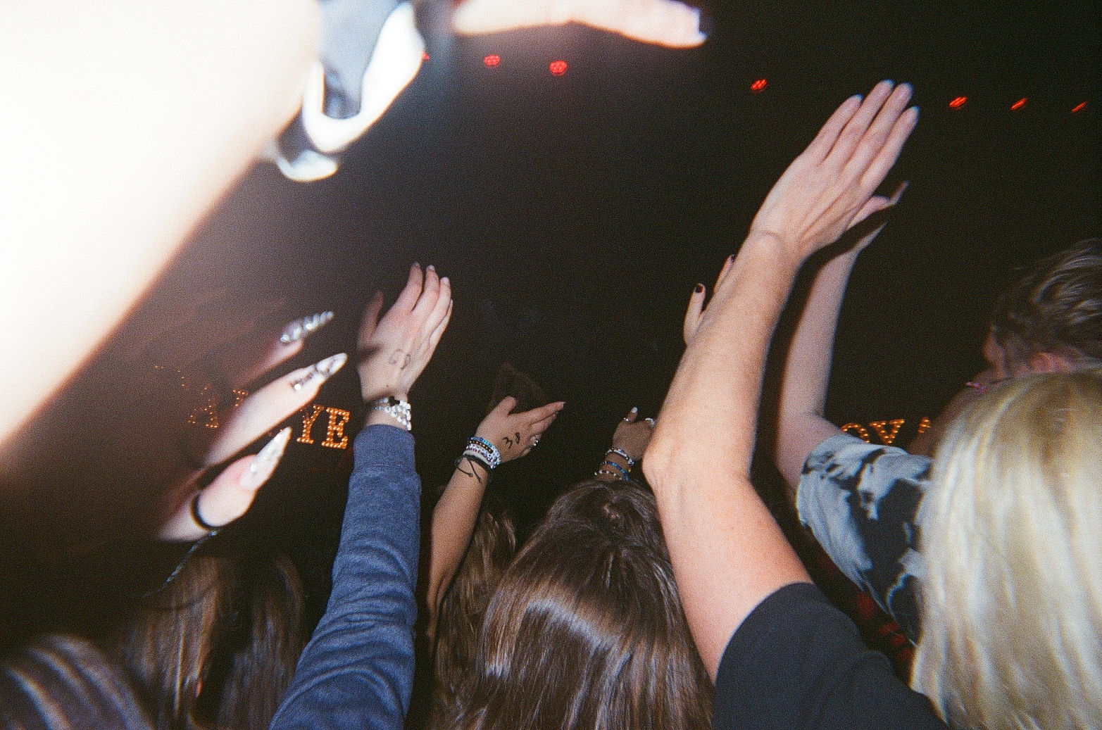 Check out these photos of Palaye Royale fans from their show with Yungblud in Prague