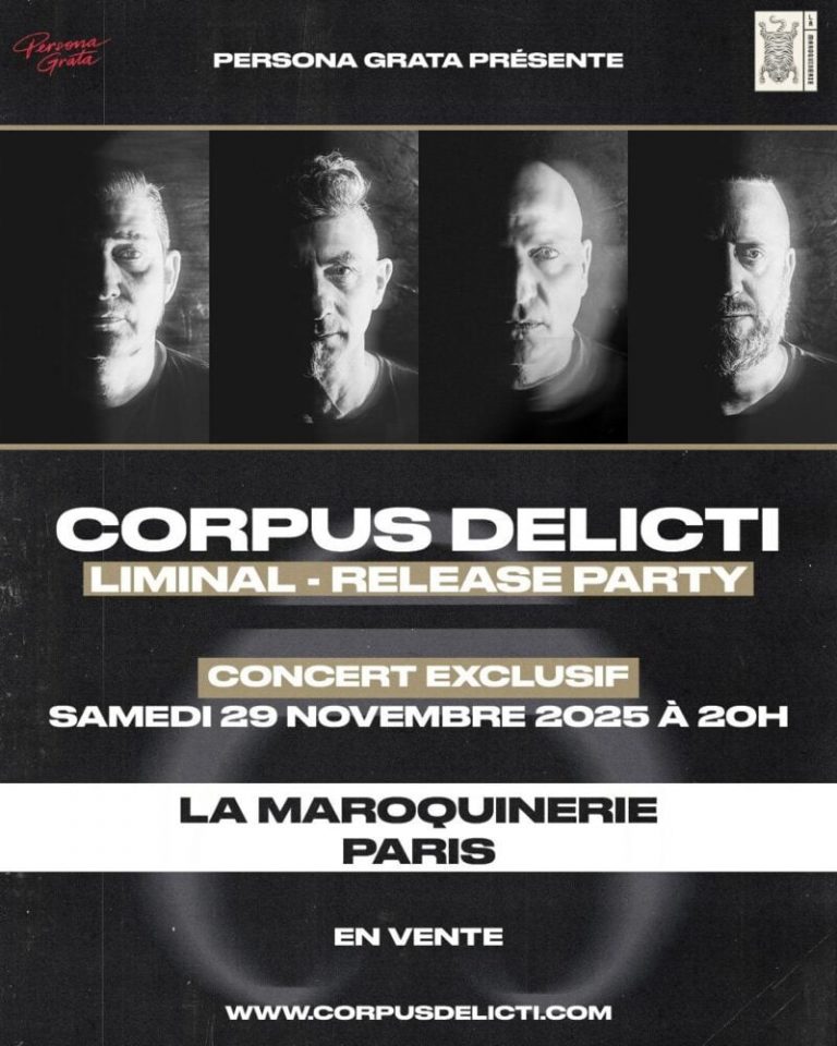 French Gothic Rock Icons Corpus Delicti Unveil Video for “Fate” — New Album “Liminal” Out Now!