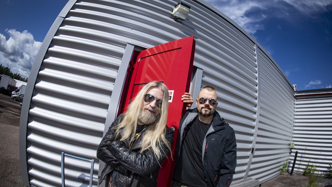 “He walked through the airport wearing a soldier’s helmet, holding two massive boxes that said ‘GUNS’ on the side. The security said ‘What is in there?’ He said, ‘Guns! Can’t you read?!” Inside the top-secret HQ of Sabaton, power metal’s biggest band