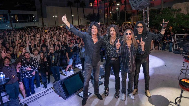 “Is it OK if we look like this?”: Two years on from their farewell show in New York, Kiss return to the stage in Las Vegas