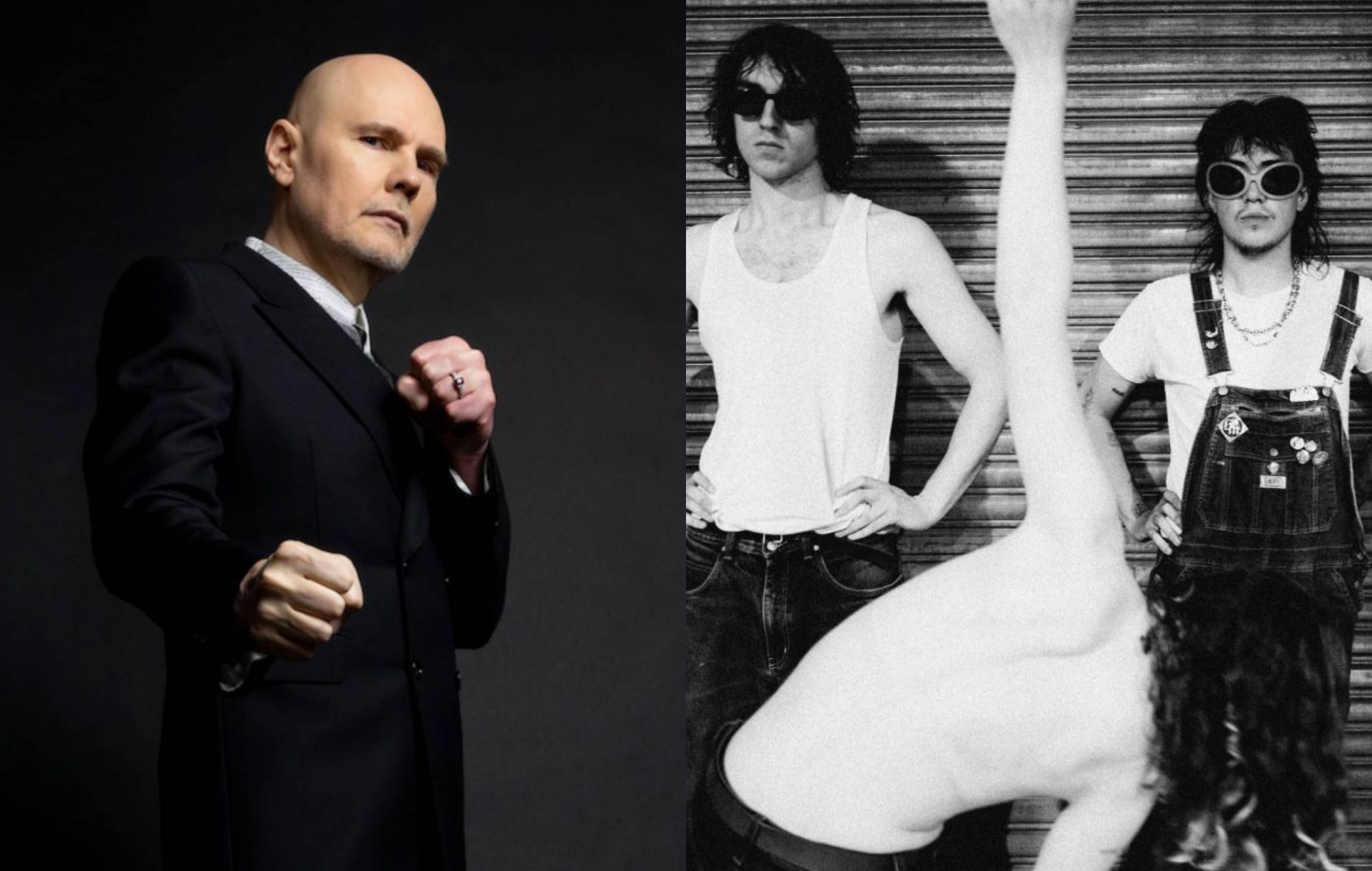 Watch Smashing Pumpkins’ Billy Corgan hear Geese for the first time – before suggesting they should fight Goose