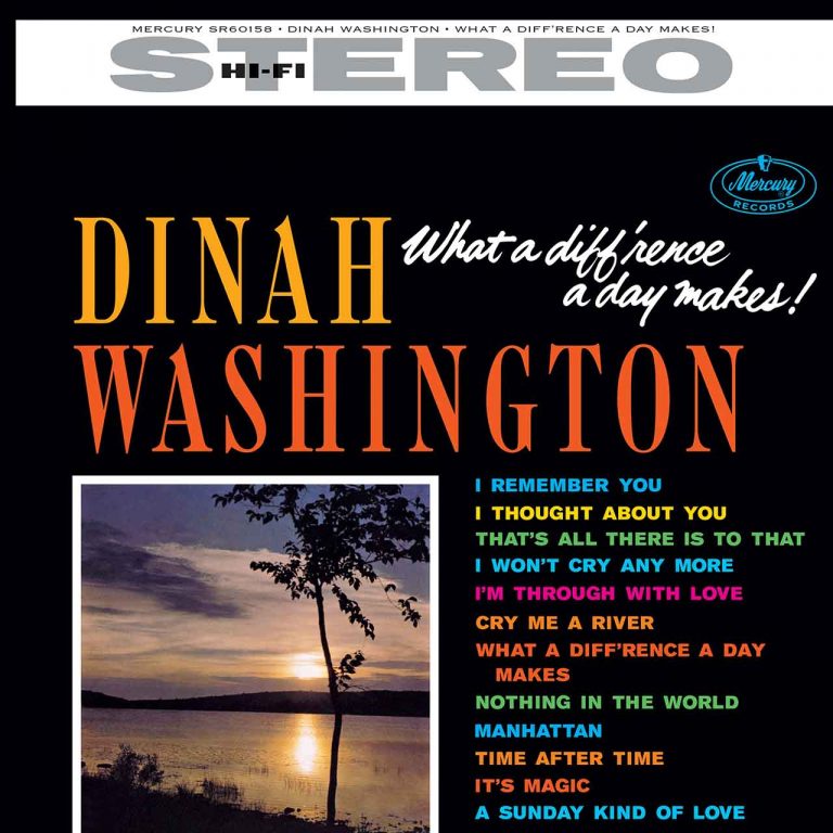 Dinah Washington’s ‘What A Diff’rence A Day Makes’ Comes To Vinyl