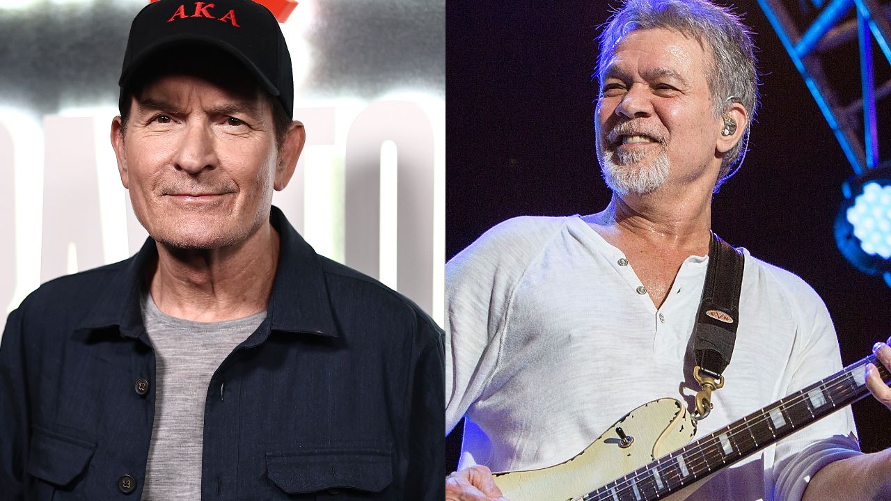 Charlie Sheen remembers his “private concert” from Eddie Van Halen on the set of Two And A Half Men: “They did five takes of it, and I was like, ‘Are you sure we don’t need a sixth?’”