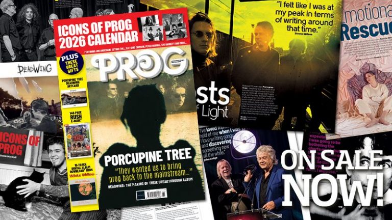 The story of Porcupine Tree’s Deadwing is on the cover of the new gift-packed issue of Prog, which is on sale now