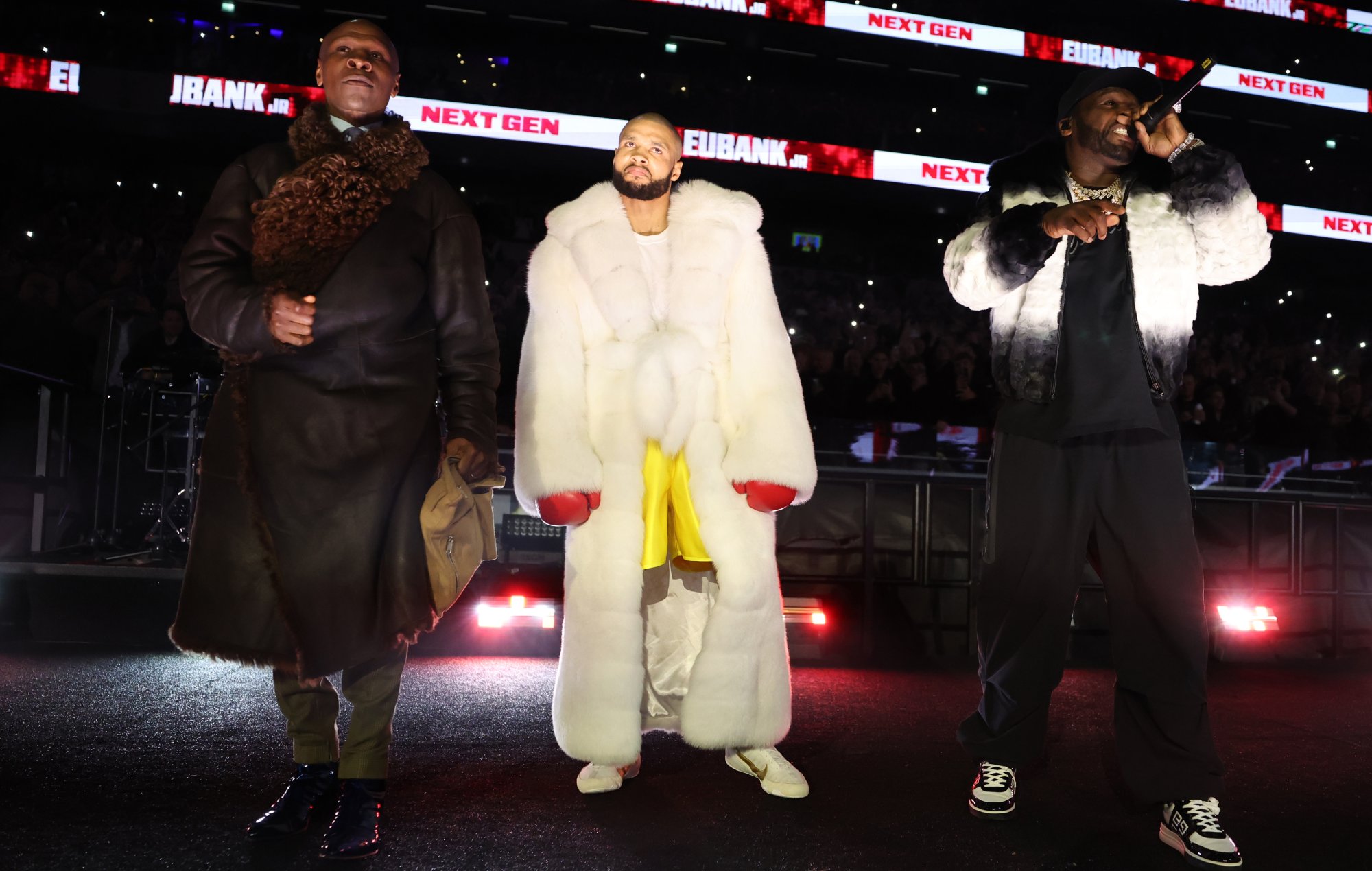 Watch 50 Cent soundtrack Chris Eubank Jr’s ring walk at Conor Benn fight