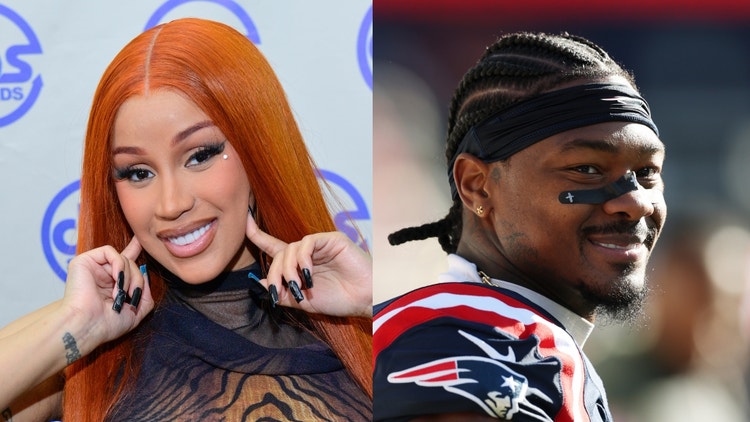 Cardi B Celebrates Stefon Diggs Scoring Touchdown During Patriots-Buccaneers Game: “Bring It Home!”