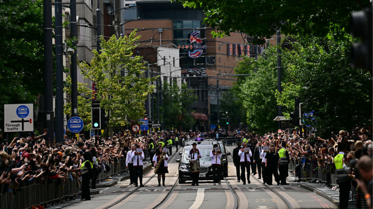 Ozzy’s eldest son Louis Osbourne on being stunned by “awe inspiring” turnout at Prince of Darkness’ funeral
