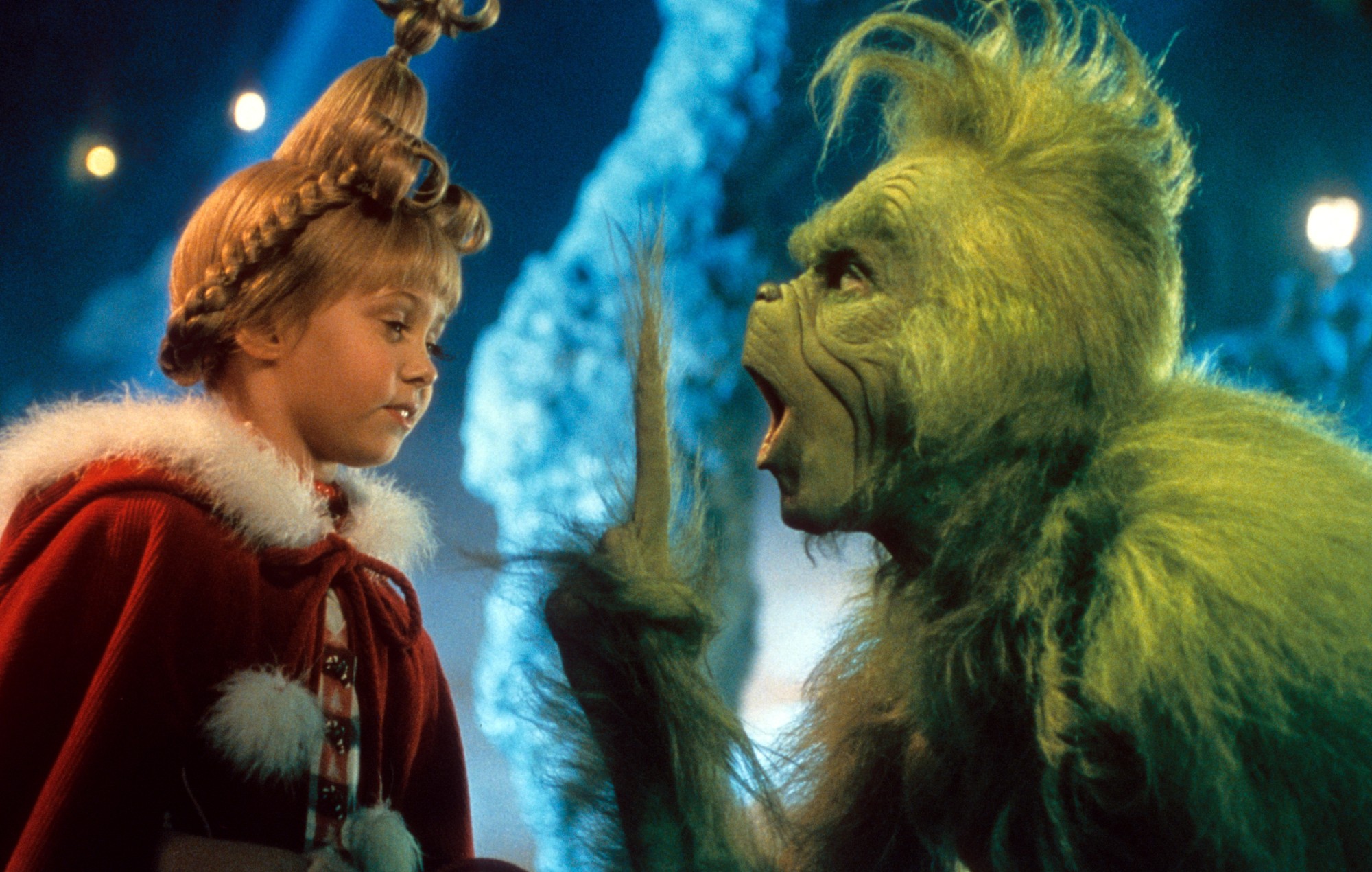 Watch Jim Carrey and Taylor Momsen reunite for first time 25 years after ‘The Grinch’