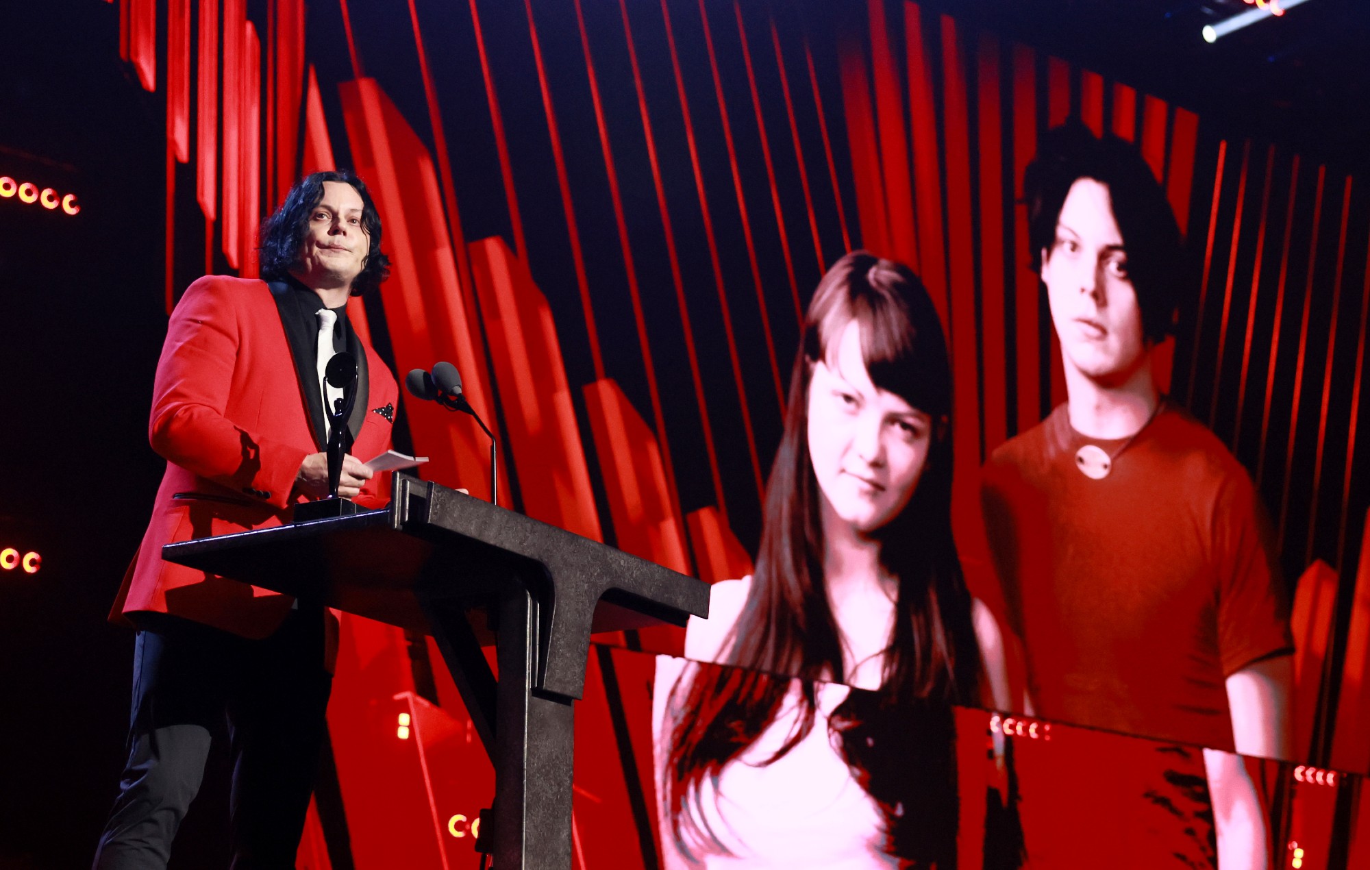 Meg edited Jack White’s speech ahead of The White Stripes’ Rock Hall induction