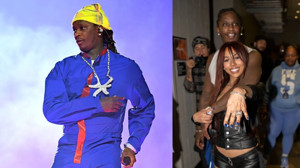 Meet The Thuggers: Young Thug Proposes To Mariah The Scientist On Stage
