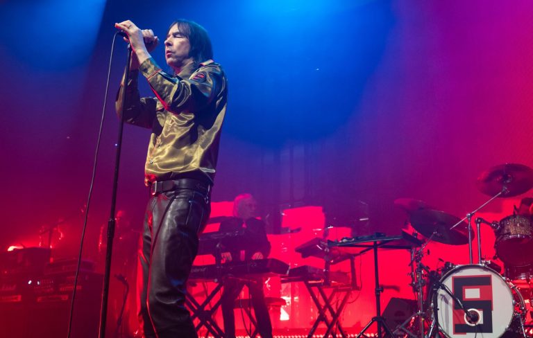 London Roundhouse “appalled” and apologise as Primal Scream reported to police for screening Star Of David entwined with Swastika