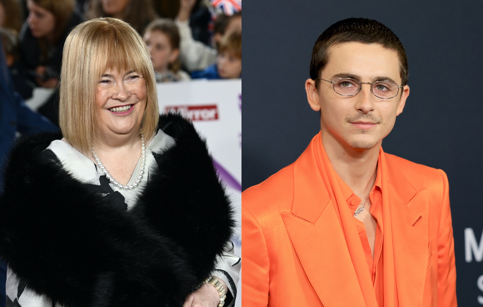 Susan Boyle “incredibly touched” by Timothée Chalamet’s praise