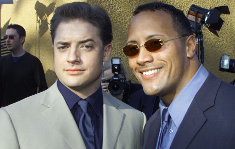 Dwayne Johnson thanks Brendan Fraser for “really changing my life” with ‘The Mummy Returns’ role