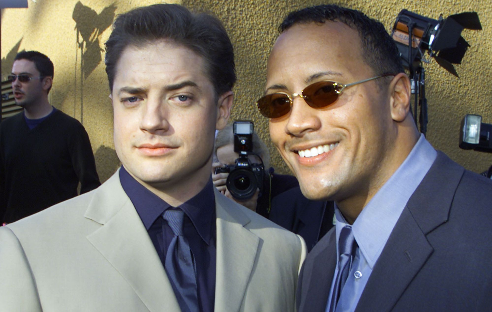Dwayne Johnson thanks Brendan Fraser for “really changing my life” with ‘The Mummy Returns’ role