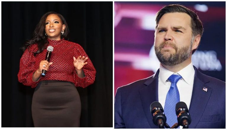 Jasmine Crockett Reads Eyeliner-Abuser JD Vance For Filth Following Racist Comments He Made About Her