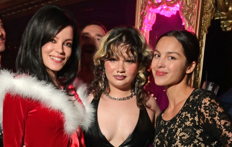 Lola Young shares update on health and return to performing as she makes first public appearance at Lily Allen’s Christmas party after collapsing on stage this summer