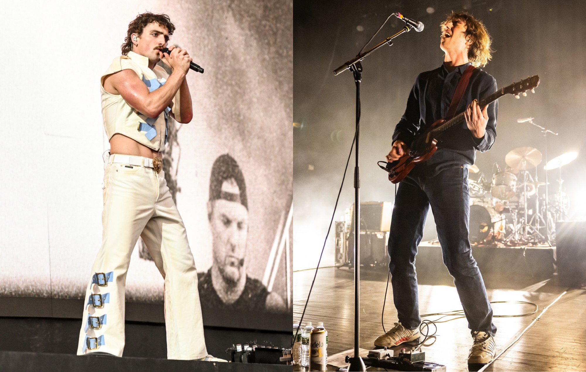 Watch ‘SNL’ spoof duet between Geese’s Cameron Winter and Benson Boone