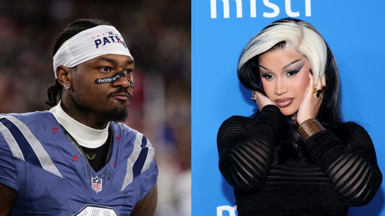 Watch Stefon Diggs Hilariously Search For Cardi B After Patriots-Jets Game: “Where She At?”