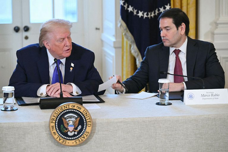 Donald Trump Clowned After Reading Private Note From Marco Rubio Out Loud During Meeting With Oil Execs
