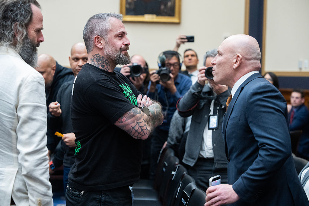 No F**** To Give: Michael Fanone Confronts MAGA Conspiracy Theorist At Jack Smith Hearing