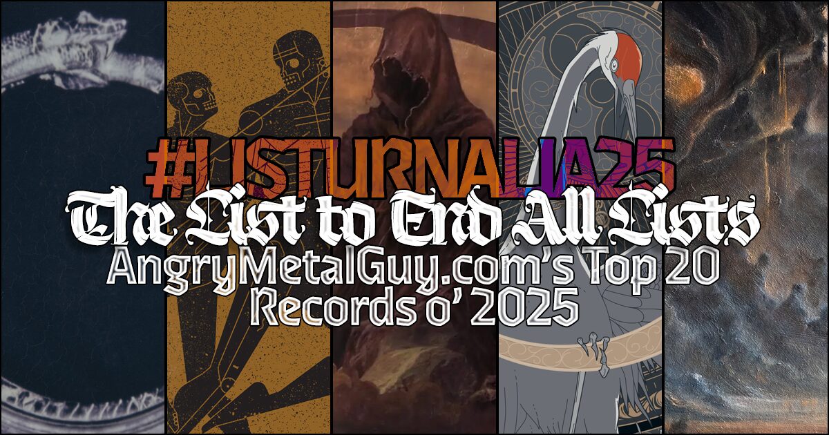 AngryMetalGuy.com’s Aggregated Top 20 Albums o’ 2025