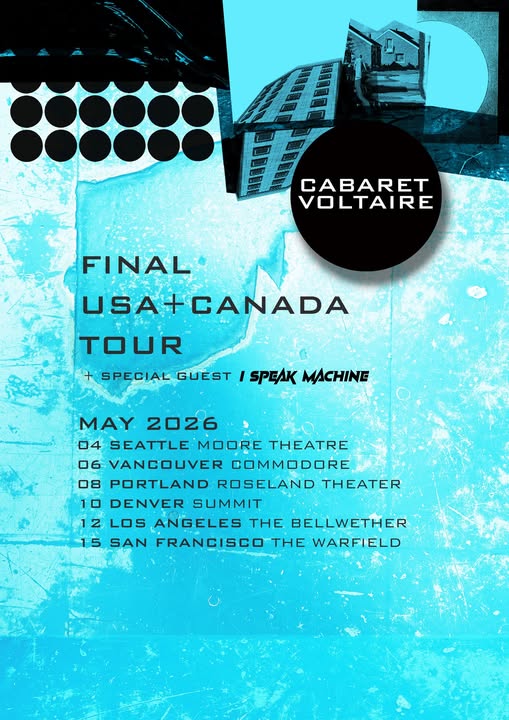 Cabaret Voltaire Announce First North American Dates of Their Final Tour