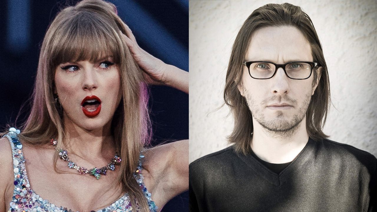 “It might be the most words I’ve ever had to sing, which is why you see me reading them off a cheat sheet”: That time Steven Wilson covered a Taylor Swift song, proving he’ll always do what he likes