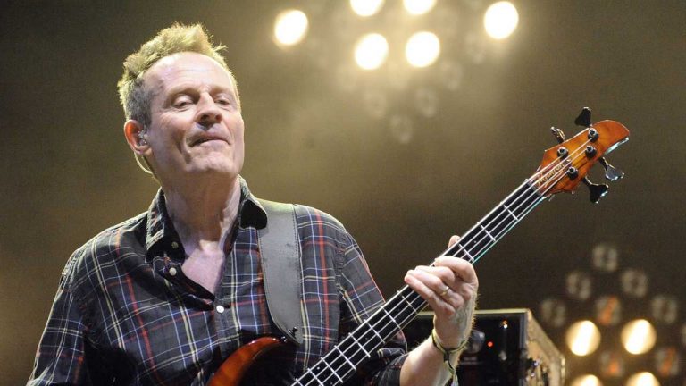 Led Zeppelin bassist John Paul Jones is auctioning off a load of studio equipment including a bass amp with speakers that were blown after being left at Dave Grohl’s house