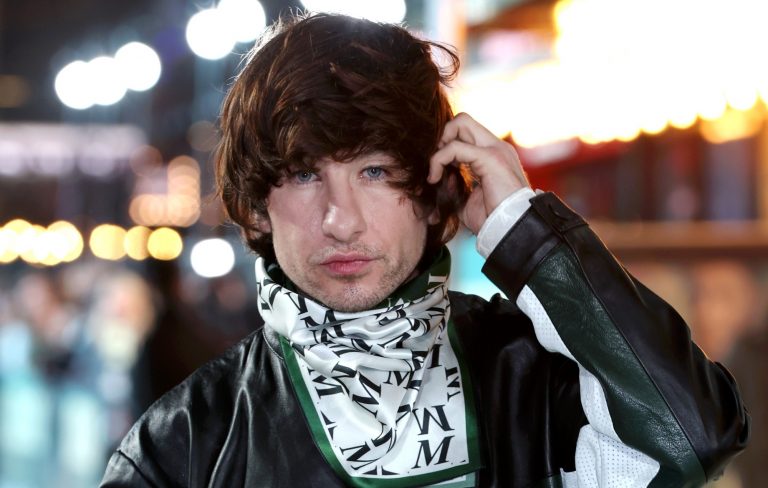 Barry Keoghan reveals Ringo Starr haircut at film premiere