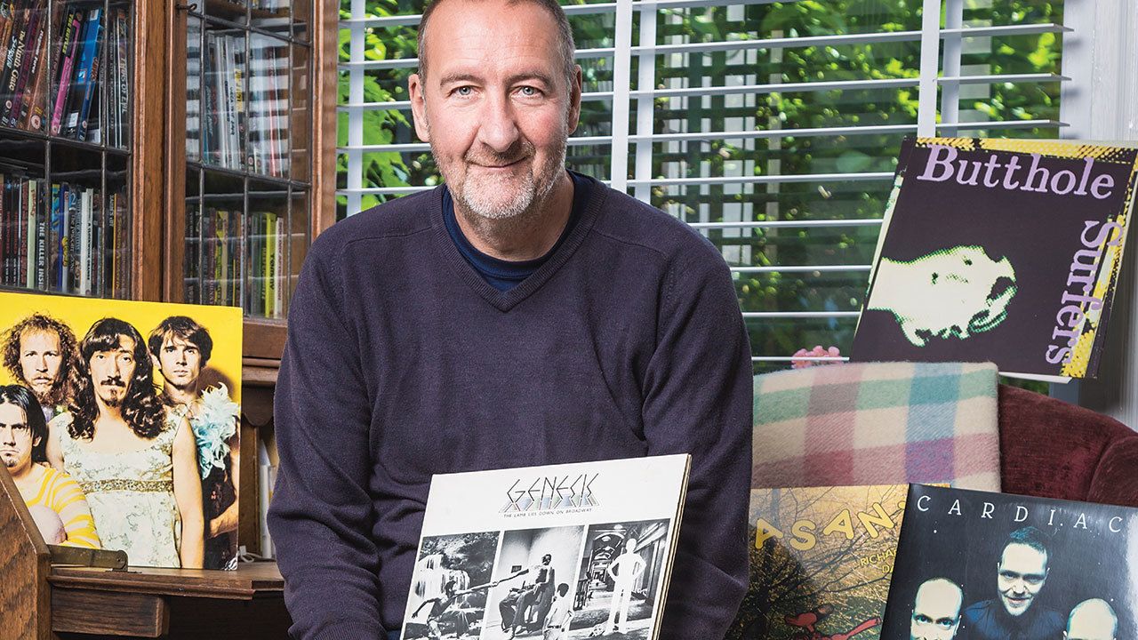 “Somebody threw a toilet roll at Peter Gabriel. He threw it back and it landed just below me. I had that bog roll on my windowsill for years!” Marc Riley’s prog world