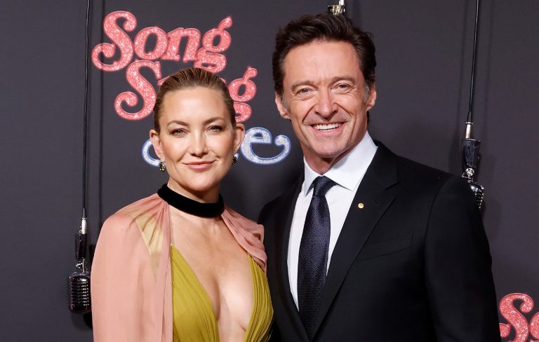 Hugh Jackman and Kate Hudson called “monsters” by the son of ‘Song Sung Blue’ duo